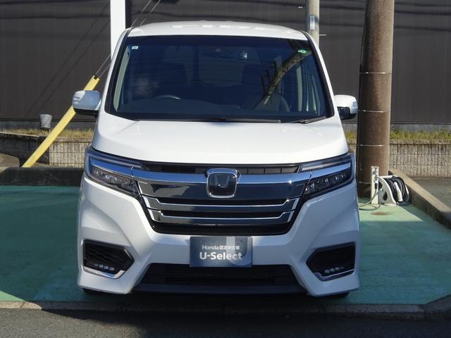 ステップワゴンスパーダ ｅ：ＨＥＶスパーダＧ・ＥＸホンダセンシング　純正ナビ　社外ドラレコ前　１オーナー　フリップダウンモニター　エアバック　地デジ　クルコン　サイドエアバッグ　シ－トヒ－タ－　衝突軽減システム　スマキー　ＬＥＤランプ　禁煙　ＵＳＢ接続　ＡＢＳ　ＥＴＣ（5枚目）