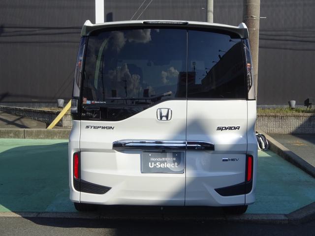 ステップワゴンスパーダ ｅ：ＨＥＶスパーダＧ・ＥＸホンダセンシング　純正ナビ　社外ドラレコ前　１オーナー　フリップダウンモニター　エアバック　地デジ　クルコン　サイドエアバッグ　シ－トヒ－タ－　衝突軽減システム　スマキー　ＬＥＤランプ　禁煙　ＵＳＢ接続　ＡＢＳ　ＥＴＣ（6枚目）