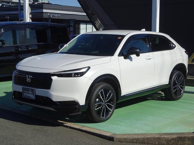 ヴェゼル ｅ：ＨＥＶＺ　ＥＴＣ２．０　フロントカメラ　ブラインドスポット　コネクトナビ　純正ドラレコ前後　パワーリアゲート　衝突回避支援ブレーキ機能　パノラミックビューモニター　１オナ　スマキ　Ｐトランク　フルオートエアコン（10枚目）