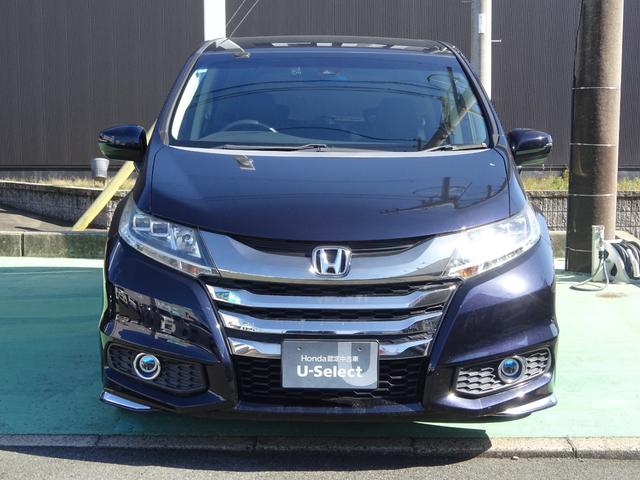 オデッセイ アブソルート・EXホンダセンシング パワーシート ETC 純正ナビ 純正ドラレコ前 センシング フルセグテレビ ワンオーナ 横滑り防止装置 Pシート 軽減ブレーキ ナビ&TV スマキー サイドエアバック エアバック USB ABS(5枚目)