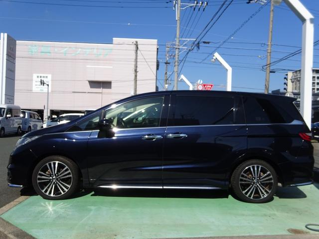 オデッセイ アブソルート・EXホンダセンシング パワーシート ETC 純正ナビ 純正ドラレコ前 センシング フルセグテレビ ワンオーナ 横滑り防止装置 Pシート 軽減ブレーキ ナビ&TV スマキー サイドエアバック エアバック USB ABS(7枚目)