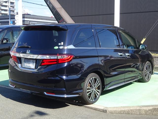 オデッセイ アブソルート・EXホンダセンシング パワーシート ETC 純正ナビ 純正ドラレコ前 センシング フルセグテレビ ワンオーナ 横滑り防止装置 Pシート 軽減ブレーキ ナビ&TV スマキー サイドエアバック エアバック USB ABS(12枚目)