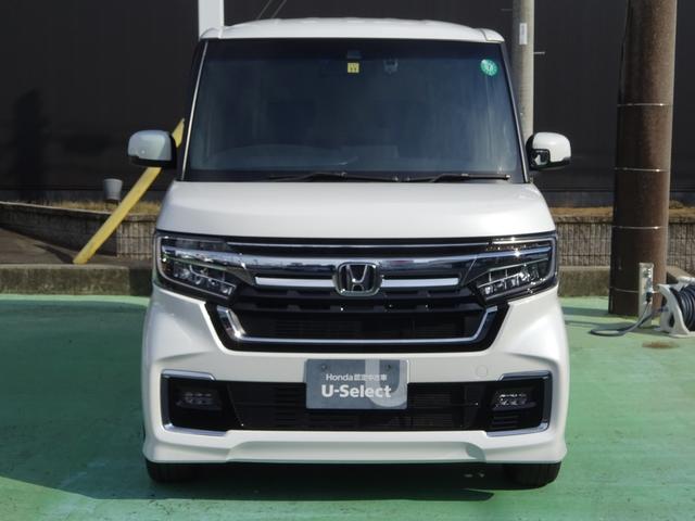 Ｎ－ＢＯＸ Ｌ・ターボ　純正８インチナビ　純正ドラレコ前後　ＥＴＣ２．０　１オーナー　シ－トヒ－タ－　ＡＡＣ　衝突軽減ブレーキ　禁煙　Ｂカメラ　ＬＥＤ　ワンオーナー車　整備記録簿　地デジ　パワステ　イモビ　ターボ車　ナビＴＶ（5枚目）