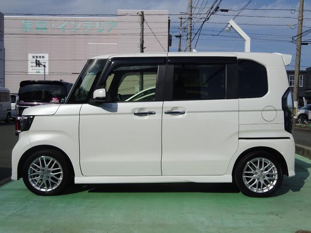 Ｎ－ＢＯＸ Ｌ・ターボ　純正８インチナビ　純正ドラレコ前後　ＥＴＣ２．０　１オーナー　シ－トヒ－タ－　ＡＡＣ　衝突軽減ブレーキ　禁煙　Ｂカメラ　ＬＥＤ　ワンオーナー車　整備記録簿　地デジ　パワステ　イモビ　ターボ車　ナビＴＶ（8枚目）