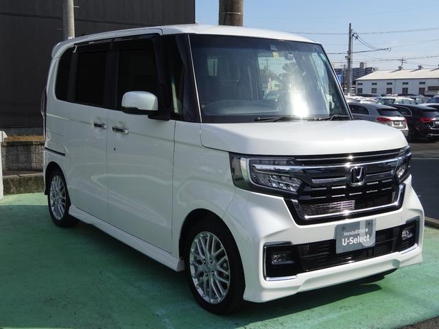 Ｎ－ＢＯＸ Ｌ・ターボ　純正８インチナビ　純正ドラレコ前後　ＥＴＣ２．０　１オーナー　シ－トヒ－タ－　ＡＡＣ　衝突軽減ブレーキ　禁煙　Ｂカメラ　ＬＥＤ　ワンオーナー車　整備記録簿　地デジ　パワステ　イモビ　ターボ車　ナビＴＶ（9枚目）