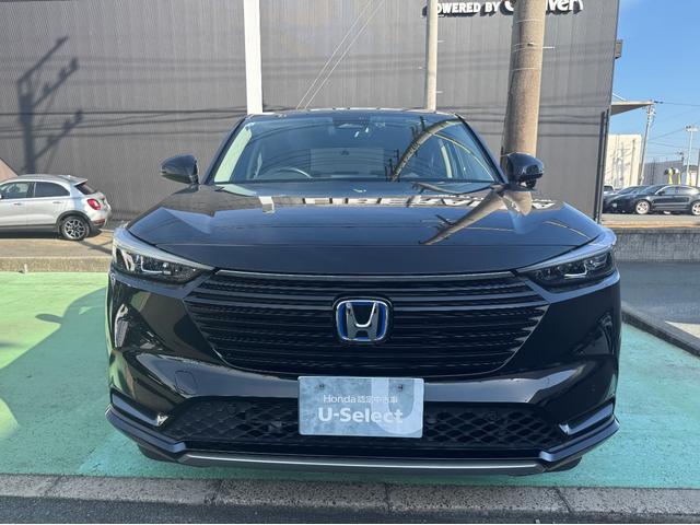 ヴェゼル ｅ：ＨＥＶＺ　１オーナー禁煙車ＥＴＣ２．０純正ドラレコ前後パワーリアゲート　衝突回避支援ブレーキ機能　１オナ　スマキ　Ｐトランク　フルオートエアコン　Ｄレコ　エアバッグ　両席エアバック　Ｒカメ　記録簿付　ソナー（5枚目）