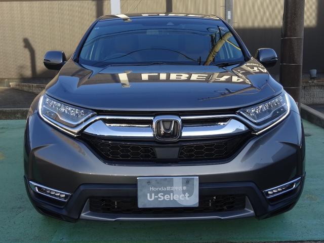 ＣＲ－Ｖハイブリッド ｅ：ＨＥＶＥＸ・マスターピース　１オーナー／ＥＴＣ２．０／パワーリヤゲート／パノラマルーフ　コーナーセンサー　Ｂカメラ　革シート　フルセグテレビ　シートヒーター　電動シート　衝突軽減ブレーキ　ＬＥＤヘッド　クルコン　ワンオーナー車（6枚目）