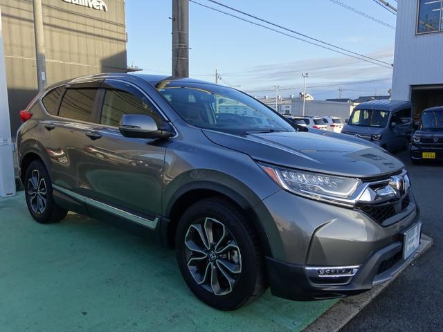 ＣＲ－Ｖハイブリッド ｅ：ＨＥＶＥＸ・マスターピース　１オーナー／ＥＴＣ２．０／パワーリヤゲート／パノラマルーフ　コーナーセンサー　Ｂカメラ　革シート　フルセグテレビ　シートヒーター　電動シート　衝突軽減ブレーキ　ＬＥＤヘッド　クルコン　ワンオーナー車（7枚目）