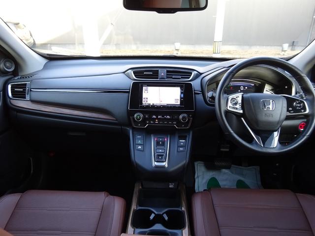 ＣＲ－Ｖハイブリッド ｅ：ＨＥＶＥＸ・マスターピース　１オーナー／ＥＴＣ２．０／パワーリヤゲート／パノラマルーフ　コーナーセンサー　Ｂカメラ　革シート　フルセグテレビ　シートヒーター　電動シート　衝突軽減ブレーキ　ＬＥＤヘッド　クルコン　ワンオーナー車（35枚目）