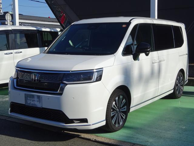 ステップワゴン ｅ：ＨＥＶスパーダプレミアムライン　１オーナー／リヤモニター／ＥＴＣ有　マルチカメラ　Ｐテールゲート　Ｗエアコン　Ｆセグ　ＵＳＢ接続　クリアランスソナ　クルーズＣ　助手席エアバッグ　スマートＫ　シ－トヒ－タ－　サイドカメラ　ＤＶＤ再生（11枚目）