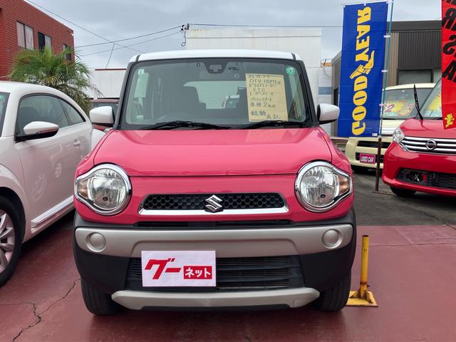 ハスラー G レーダーブレーキサポート ツートン ナビゲーション ドラレコ ETC フルフラット シートヒーター(2枚目)