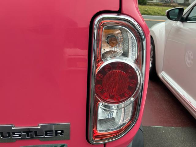 ハスラー G レーダーブレーキサポート ツートン ナビゲーション ドラレコ ETC フルフラット シートヒーター(17枚目)