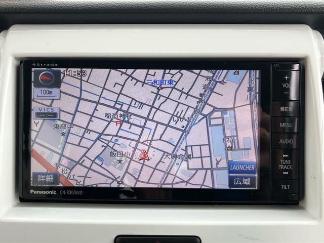 ハスラー G レーダーブレーキサポート ツートン ナビゲーション ドラレコ ETC フルフラット シートヒーター(34枚目)