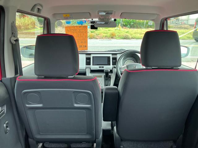 ハスラー G レーダーブレーキサポート ツートン ナビゲーション ドラレコ ETC フルフラット シートヒーター(55枚目)