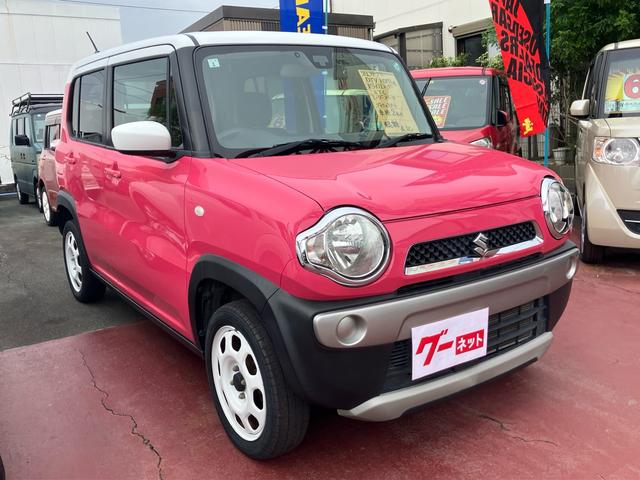 ハスラー G レーダーブレーキサポート ツートン ナビゲーション ドラレコ ETC フルフラット シートヒーター(63枚目)