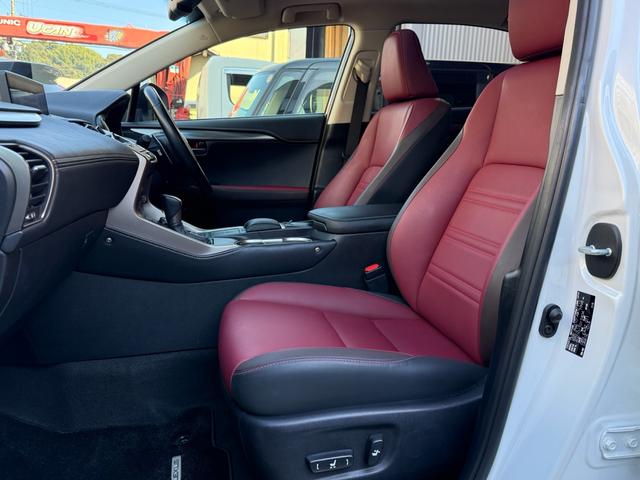 ＮＸ ＮＸ３００　Ｉパッケージ　後期型／サンルーフ／ルーフレール／ブラインドスポットモニター／赤レザー／パワーバックドア／三眼ＬＥＤ／フルセグＴＶ／シートヒーター／プリクラッシュセーフティ／１８ＡＷ／ＯＢＤ故障診断済／グー鑑定済（22枚目）