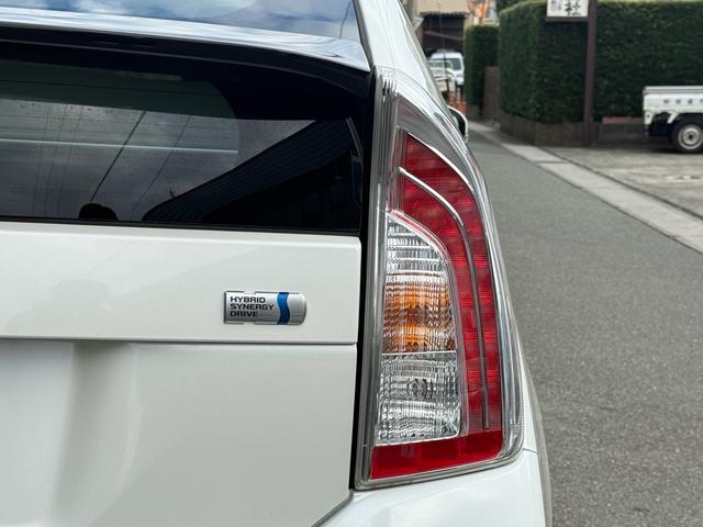 プリウス Ｓ　後期型／純正ナビ／バックカメラ／フォグライト／禁煙車／走行１００００ＫＭ台／フルセグＴＶ／Ｂｌｕｅｔｏｏｔｈ／ＥＴＣ／ＡＣ１００Ｖ／車検整備付／ＯＢＤ故障診断済／グー鑑定済（36枚目）