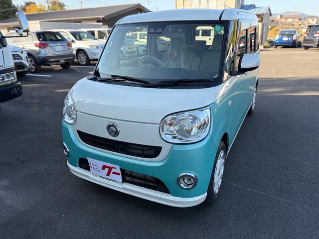 ムーヴキャンバス Ｘリミテッド　ＳＡＩＩＩ　ワンオーナー、禁煙車、両側ワンタッチスライドドア装着車、フォグランプ、ナビ、ＣＤ、バックカメラ、Ｂｌｕｅｔｏｏｔｈ接続、シート（汚れ、破れなし）（2枚目）