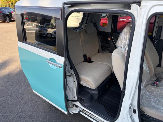 ムーヴキャンバス Ｘリミテッド　ＳＡＩＩＩ　ワンオーナー、禁煙車、両側ワンタッチスライドドア装着車、フォグランプ、ナビ、ＣＤ、バックカメラ、Ｂｌｕｅｔｏｏｔｈ接続、シート（汚れ、破れなし）（43枚目）