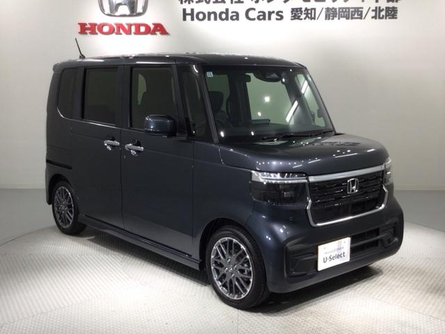 Ｎ－ＢＯＸカスタム ターボ　ＨｏｎｄａＳＥＮＳＩＮＧ新車保証試乗禁煙車　横滑防止　運転席エアバッグ　誤発進抑制装置　イモビ　サイドエアバッグ　ドライブレコーダ　Ｂカメ　両席エアバック　整備記録簿　オートクルーズコントロール（52枚目）