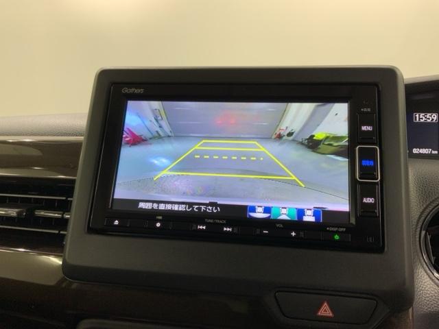 Ｎ－ＢＯＸ Ｌ　ＨＳＥＮＳＩＮＧ　２ト－ン　最長５年保証ナビ　衝突回避支援ブレーキ　ＰＷ　パワステ　Ｓヒーター　１オ－ナ－　スマ－トキ－　Ｂカメ　ナビ＆地デジＴＶ　サイドエアバック　横滑り防止　ＥＴＣ車載器　ＤＶＤ（7枚目）