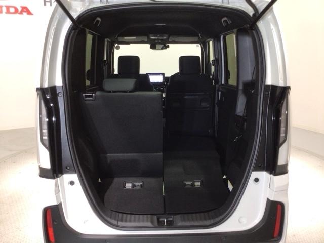 Ｎ－ＢＯＸカスタム ベースグレード　ＨＳＥＮＳＩＮＧ　新車保証試乗車　ワンオ－ナ－　Ｗ電動ドア　ＣＭＢＳ　１オーナー　ベンチシート　オートエアコン　スマートキ　フルフラット　ＬＥＤ　盗難防止装置　クルコン　ＥＴＣ　バックカメラ　ＥＳＣ（33枚目）