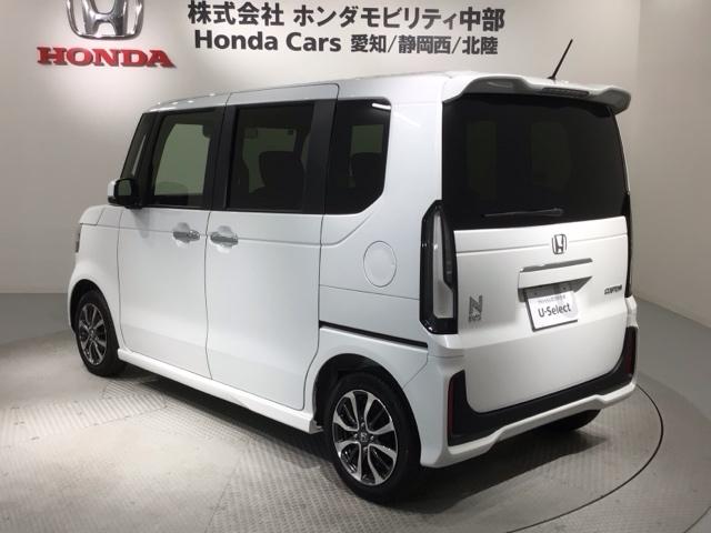 Ｎ－ＢＯＸカスタム ベースグレード　ＨＳＥＮＳＩＮＧ　新車保証試乗車　ワンオ－ナ－　Ｗ電動ドア　ＣＭＢＳ　１オーナー　ベンチシート　オートエアコン　スマートキ　フルフラット　ＬＥＤ　盗難防止装置　クルコン　ＥＴＣ　バックカメラ　ＥＳＣ（48枚目）
