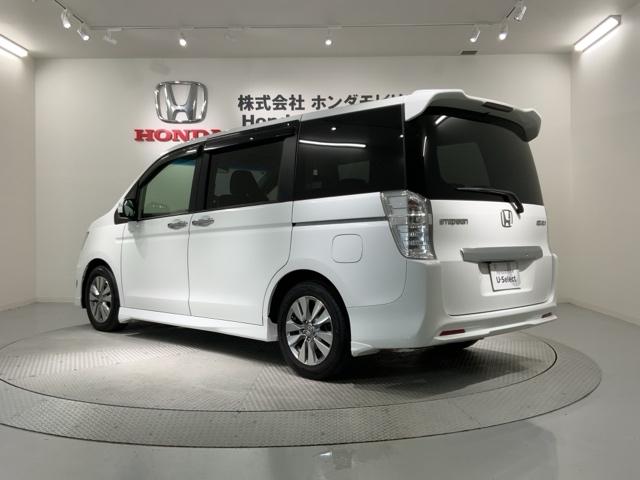 ステップワゴンスパーダ Z 1年保証 ワンオ-ナ- ナビTV DVD 横滑防止 イモビ スマキー 地デジTV バックモニタ- キーフリー パワーウィンド 1オナ ETC付 ナビ・TV エアコン 運転席助手席エアバック エアバック(47枚目)