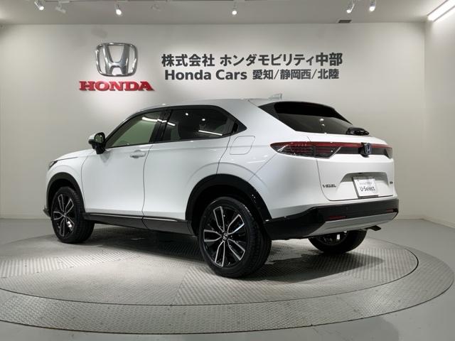 ヴェゼル e:HEVZ HSENSING 新車保証 試乗車 ワンオ-ナ- 衝突回避支援ブレーキ機能 1オナ スマキ フルオートエアコン エアバッグ 両席エアバック Rカメ 記録簿付 パワーウィンドウ LEDランプ クルーズC(48枚目)