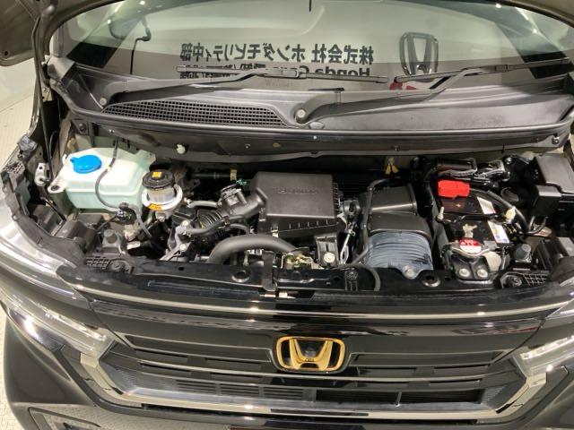 N-BOXカスタム Lターボスタイル+ブラック HSENSING 最長5年保証 ワンオ-ナ- シ-トヒ-タ- クルコン サイドエアバッグ DVD 両側オートスライドドア 助手席エアバッグ 4WD LEDライト ETC スマートキー ターボ ABS(43枚目)