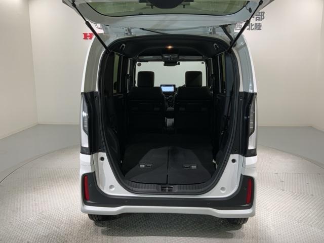 N-BOXカスタム ターボ HSENSING 新車保証 試乗車 ワンオ-ナ- イモビライザー 1オナ 衝突被害軽減 キーフリー ESC パワステ DVD再生 両席エアバック サイドエアバッグ ターボ車 USB接続 スマキー(19枚目)