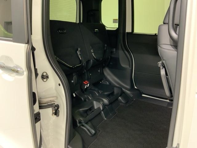 N-BOXカスタム ターボ HSENSING 新車保証 試乗車 ワンオ-ナ- イモビライザー 1オナ 衝突被害軽減 キーフリー ESC パワステ DVD再生 両席エアバック サイドエアバッグ ターボ車 USB接続 スマキー(35枚目)