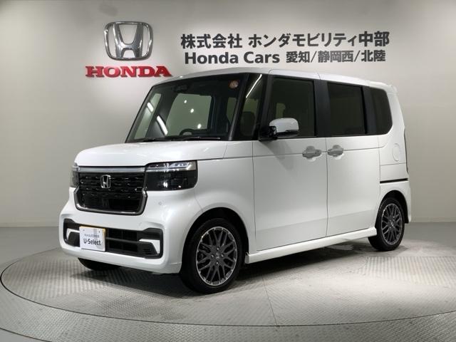 N-BOXカスタム ターボ HSENSING 新車保証 試乗車 ワンオ-ナ- イモビライザー 1オナ 衝突被害軽減 キーフリー ESC パワステ DVD再生 両席エアバック サイドエアバッグ ターボ車 USB接続 スマキー(46枚目)