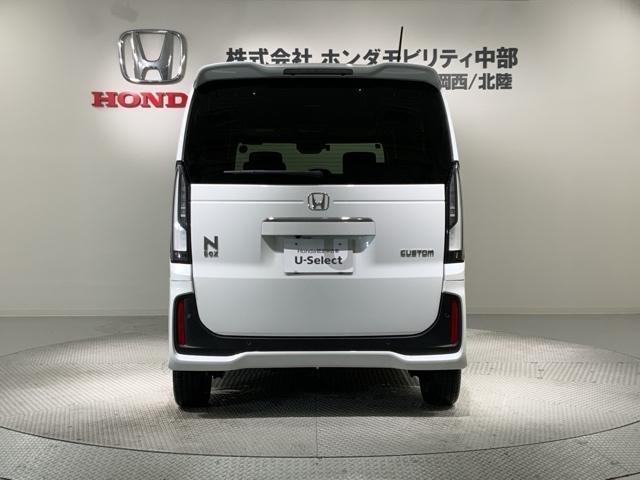 N-BOXカスタム ターボ HSENSING 新車保証 試乗車 ワンオ-ナ- イモビライザー 1オナ 衝突被害軽減 キーフリー ESC パワステ DVD再生 両席エアバック サイドエアバッグ ターボ車 USB接続 スマキー(49枚目)