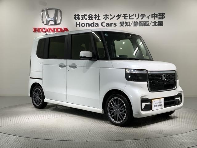 N-BOXカスタム ターボ HSENSING 新車保証 試乗車 ワンオ-ナ- イモビライザー 1オナ 衝突被害軽減 キーフリー ESC パワステ DVD再生 両席エアバック サイドエアバッグ ターボ車 USB接続 スマキー(52枚目)