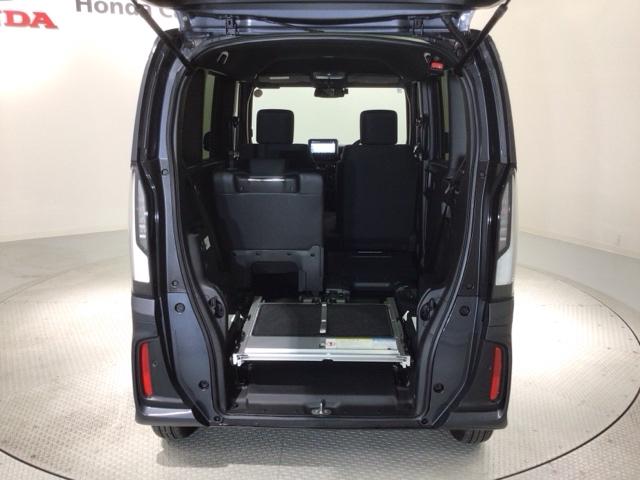 N-BOXカスタム スロープ HSENSING 福祉車両 新車保証 試乗車 ベンチシート Wパワスラ Bカメラ LEDヘッドライト シートヒーター フルセグTV 禁煙車 ETC ABS スマートキー オートクルーズコントロール(34枚目)
