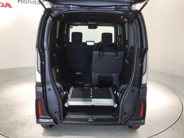 N-BOXカスタム スロープ HSENSING 福祉車両 新車保証 試乗車 ベンチシート Wパワスラ Bカメラ LEDヘッドライト シートヒーター フルセグTV 禁煙車 ETC ABS スマートキー オートクルーズコントロール(35枚目)