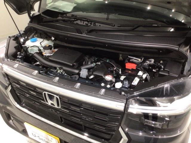 N-BOXカスタム スロープ HSENSING 福祉車両 新車保証 試乗車 ベンチシート Wパワスラ Bカメラ LEDヘッドライト シートヒーター フルセグTV 禁煙車 ETC ABS スマートキー オートクルーズコントロール(44枚目)