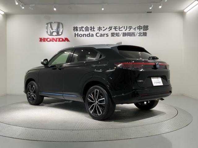 ヴェゼル e:HEVZ・PLaYパッケージ HSENSING 2ト-ン 新車保証 試乗車 オートクルーズコントロール ワンオーナー LEDヘッド USB 電動テールゲート 衝突被害軽減システム リヤカメラ フルセグテレビ 横滑り防止装置 ETC(48枚目)