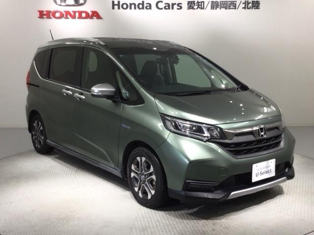 フリード+ハイブリッド ハイブリッド・クロスターホンダセンシング 最長5年保証 ワンオ-ナ- ナビ TV Rカメラ BTオ-ディオ dえ ドラレコ ETC LEDライト 両側電動ドア VSA シ-トヒ-タ- クルコン アルミ スマ-トキ- 盗難防止装置 整備記録簿(52枚目)