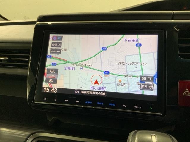 ステップワゴンスパーダ スパーダクールスピリットアドバンスパッケージβ　Ｈ　ＳＥＮＳＩＮＧ　１年保証　ワンオ－ナ－　ナビＶＸＭ－１６５ＶＦＮｉ　ＴＶ　Ｒカメラ　ＣＤ録音　ＤＶＤ　Ｒモニタ－　ＥＴＣ　ＬＥＤライト　両側電動ドア　ＶＳＡ　クルコン　アルミ　スマ－トキ－　ＡＡＣ（7枚目）