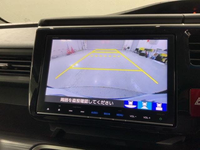 ステップワゴンスパーダ スパーダクールスピリットアドバンスパッケージβ　Ｈ　ＳＥＮＳＩＮＧ　１年保証　ワンオ－ナ－　ナビＶＸＭ－１６５ＶＦＮｉ　ＴＶ　Ｒカメラ　ＣＤ録音　ＤＶＤ　Ｒモニタ－　ＥＴＣ　ＬＥＤライト　両側電動ドア　ＶＳＡ　クルコン　アルミ　スマ－トキ－　ＡＡＣ（8枚目）