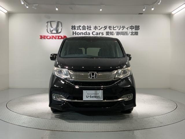 ステップワゴンスパーダ スパーダクールスピリットアドバンスパッケージβ　Ｈ　ＳＥＮＳＩＮＧ　１年保証　ワンオ－ナ－　ナビＶＸＭ－１６５ＶＦＮｉ　ＴＶ　Ｒカメラ　ＣＤ録音　ＤＶＤ　Ｒモニタ－　ＥＴＣ　ＬＥＤライト　両側電動ドア　ＶＳＡ　クルコン　アルミ　スマ－トキ－　ＡＡＣ（53枚目）