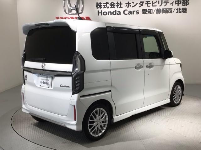 N-BOXカスタム Lターボ H SENSING 最長5年保証 ワンオーナー ナビLXU-237NBI TV Rカメラ CD録音 BTオ-ディオ DVD ドラレコ シートヒーター ETC LEDライト VSA 両側電動ドア フォグ(50枚目)