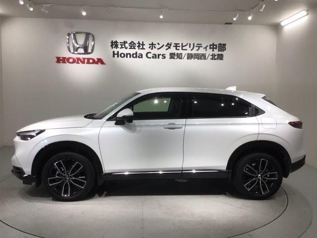 ヴェゼル ｅ：ＨＥＶＺ　Ｈ　ＳＥＮＳＩＮＧ　最長５年保証　ワンオーナー　ナビＶＸＵ－２１５ＶＺＩ　ＴＶ　Ｒカメラ　ＣＤ録音　ＢＴオ－ディオ　ＤＶＤ　ＥＴＣ　ＬＥＤライト　ＶＳＡ　シートヒーター　クルコン　Ｐテールゲート（47枚目）