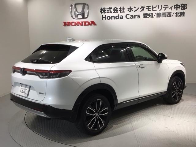 ヴェゼル ｅ：ＨＥＶＺ　Ｈ　ＳＥＮＳＩＮＧ　最長５年保証　ワンオーナー　ナビＶＸＵ－２１５ＶＺＩ　ＴＶ　Ｒカメラ　ＣＤ録音　ＢＴオ－ディオ　ＤＶＤ　ＥＴＣ　ＬＥＤライト　ＶＳＡ　シートヒーター　クルコン　Ｐテールゲート（50枚目）