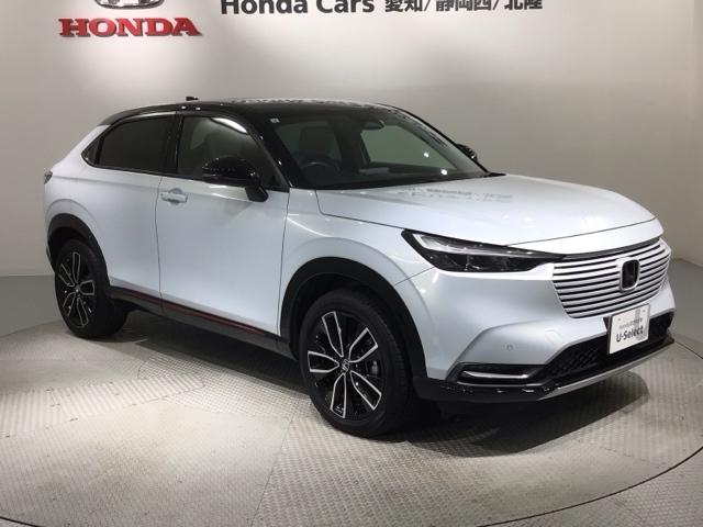 ヴェゼル ｅ：ＨＥＶＰＬａＹ　Ｈ　ＳＥＮＳＩＮＧ　２ト－ン　サンル－フ　最長５年保証　ワンオーナー　純正ナビ　ＴＶ　Ｒカメラ　ＢＴオ－ディオ　ドラレコ　ＥＴＣ　ＬＥＤライト　ＶＳＡ　シートヒーター　クルコン　Ｐテールゲート　フォグ（52枚目）