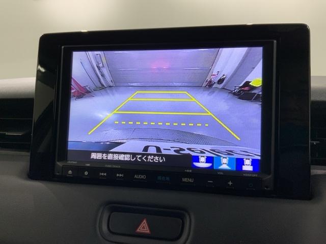 ヴェゼル ｅ：ＨＥＶＸ　Ｈ　ＳＥＮＳＩＮＧ　最長５年保証　ワンオ－ナ－　ナビＶＸＭ－２１５ＶＦＥｉ　ＴＶ　Ｒカメラ　ＢＴオ－ディオ　ＤＶＤ　ドラレコ　ＥＴＣ　ＬＥＤライト　ＶＳＡ　クルコン　アルミ　スマ－トキ－　盗難防止装置（7枚目）