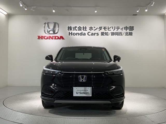 ヴェゼル ｅ：ＨＥＶＸ　Ｈ　ＳＥＮＳＩＮＧ　最長５年保証　ワンオ－ナ－　ナビＶＸＭ－２１５ＶＦＥｉ　ＴＶ　Ｒカメラ　ＢＴオ－ディオ　ＤＶＤ　ドラレコ　ＥＴＣ　ＬＥＤライト　ＶＳＡ　クルコン　アルミ　スマ－トキ－　盗難防止装置（53枚目）