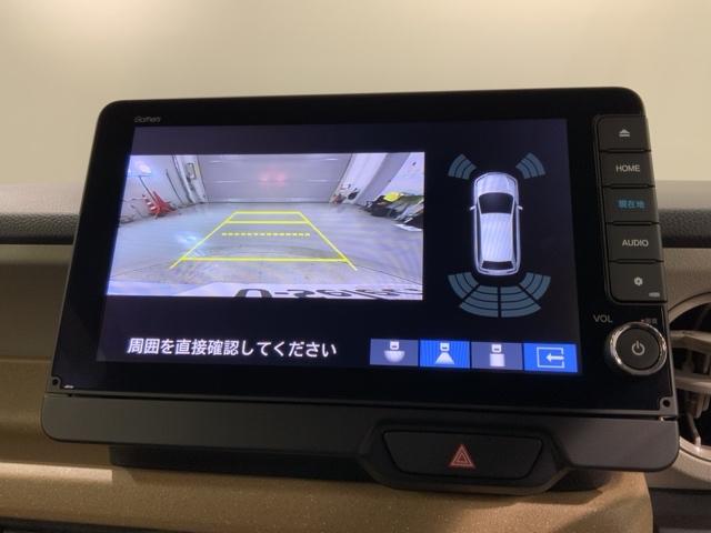 N-BOX ベースグレード H SENSING 新車保証 試乗車 ワンオ-ナ- ナビLXU-242NBi TV Rカメラ CD録音 BTオ-ディオ DVD シ-トヒ-タ- ETC LEDライト 両側電動ドア VSA スマ-トキ-(7枚目)